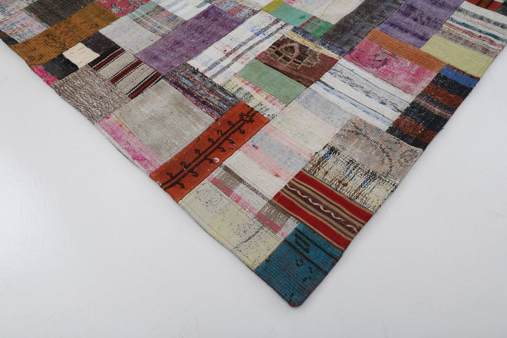 10x13 Multicolor Kilim Patchwork Rug - 22578