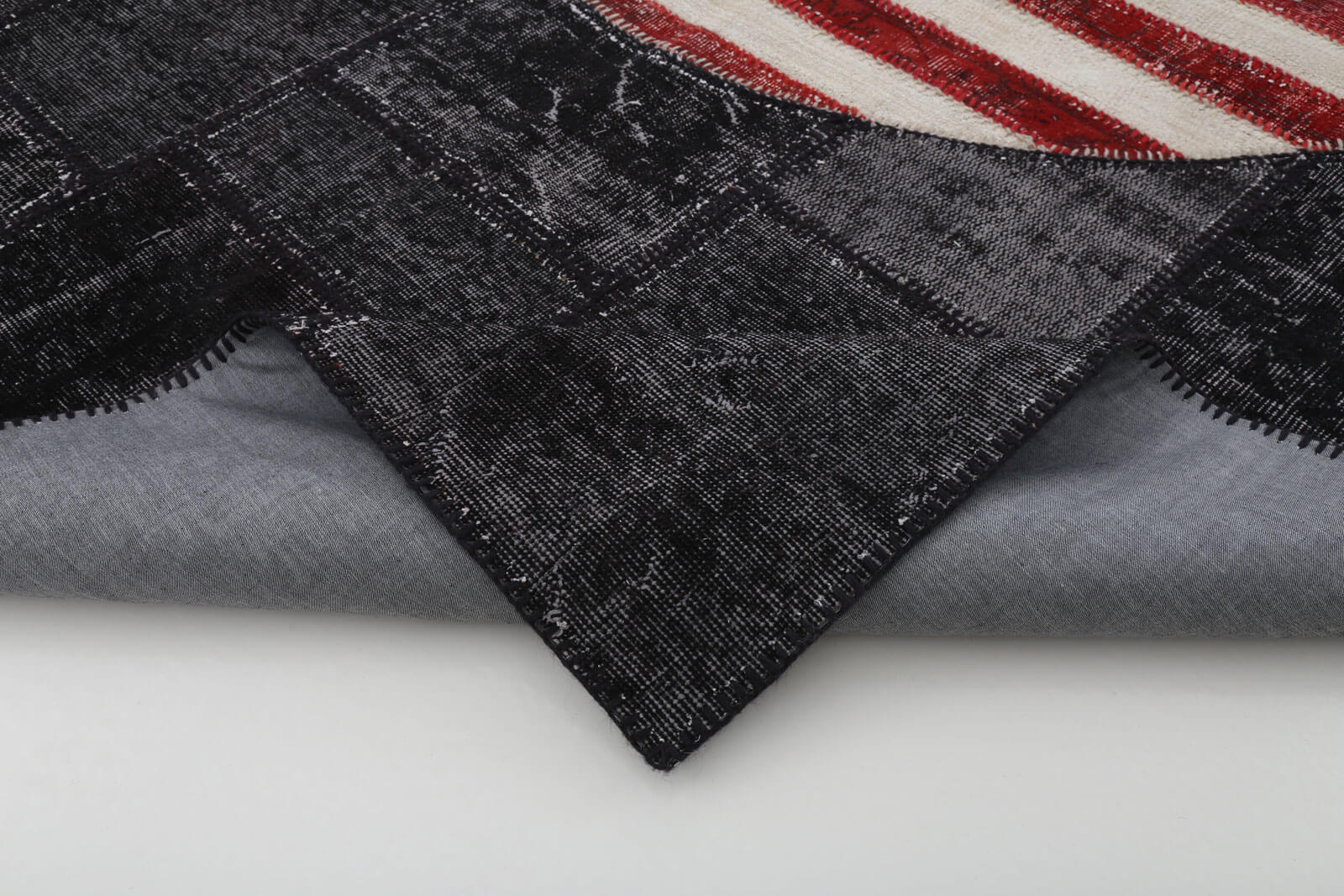 6x10 American Flag Patchwork Rug - 22589