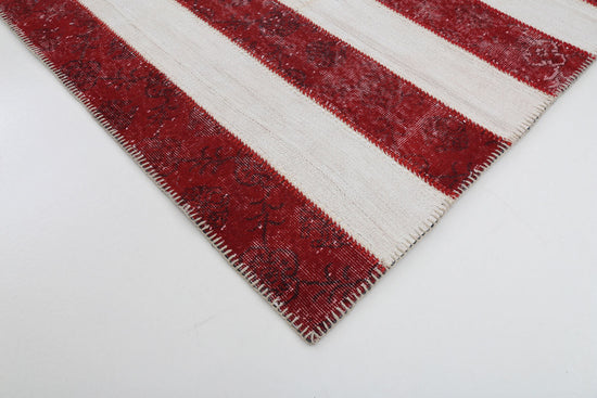 8x10 Usa Flag Patchwork Rug - 22590