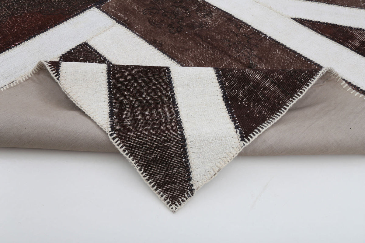 7x10 British Flag Patchwork Rug - 22598
