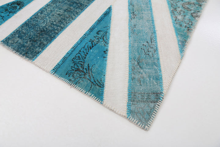 6x10 Uk Flag Patchwork Rug - 22603