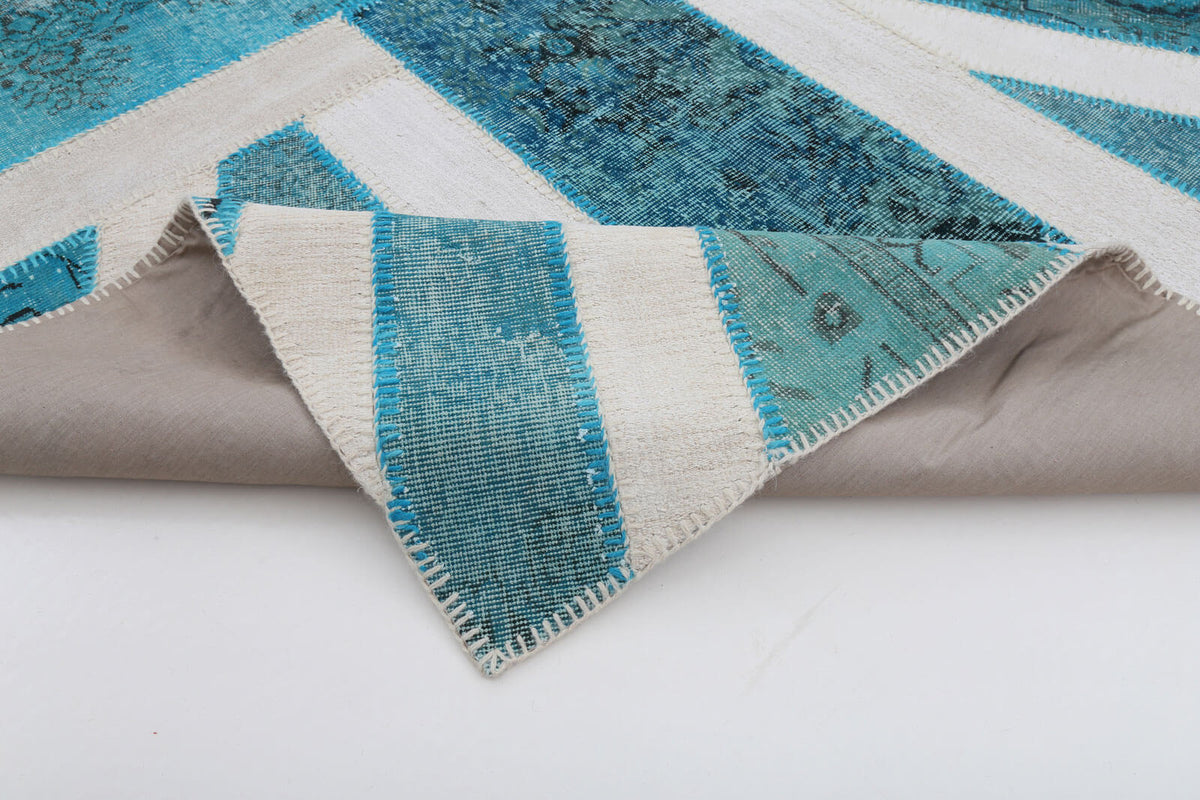 6x10 Uk Flag Patchwork Rug - 22603
