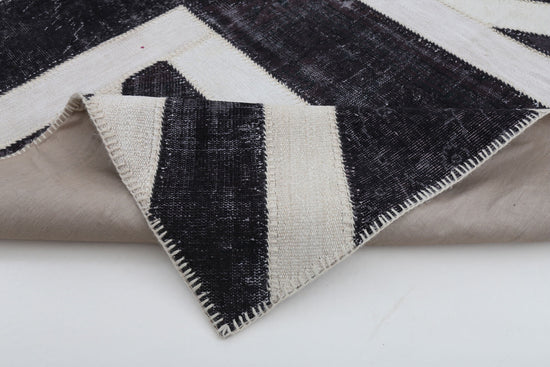 7x10 British Flag Patchwork Rug - 22604