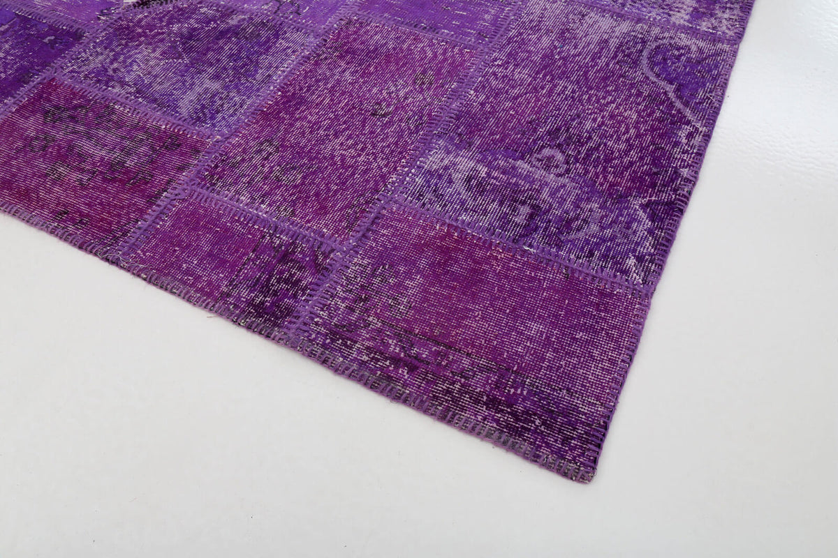 7x10 Uk Flag Patchwork Rug - 22615