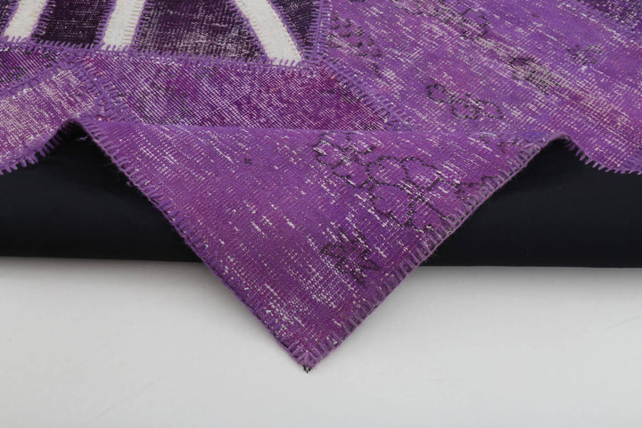 7x10 Uk Flag Patchwork Rug - 22615