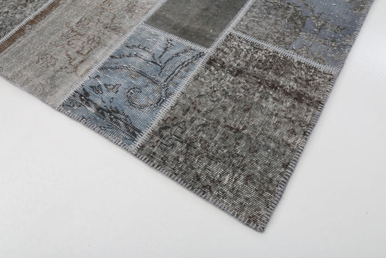 7x10 British Flag Patchwork Rug - 22616