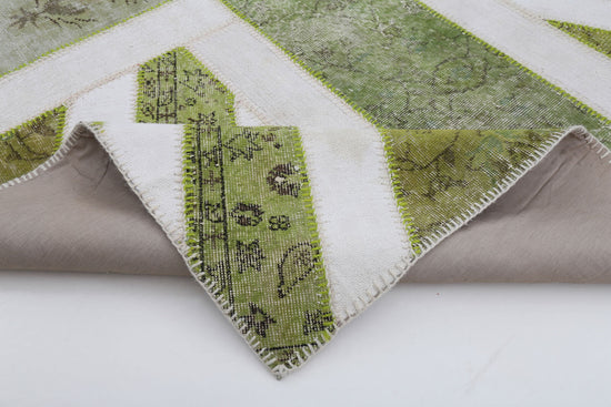 7x10 Uk Flag Patchwork Rug - 22632