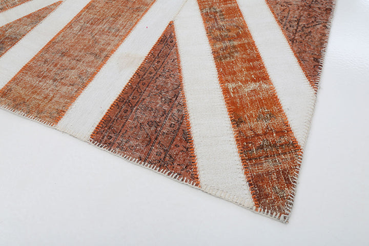 7x10 Uk Flag Patchwork Rug - 22637