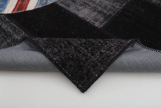 6x10 British Flag Patchwork Rug - 22643