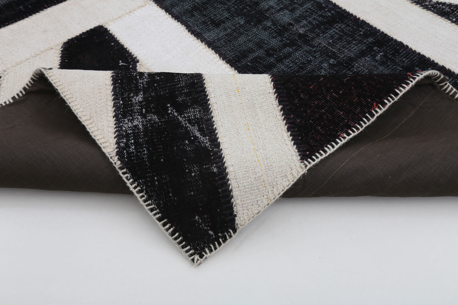 7x10 Uk Flag Patchwork Rug - 22646