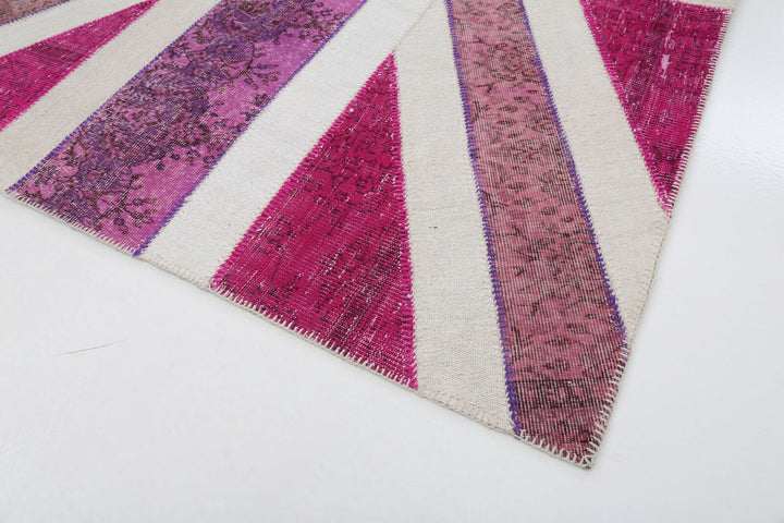 7x10 Flag Patchwork Rug - 22653