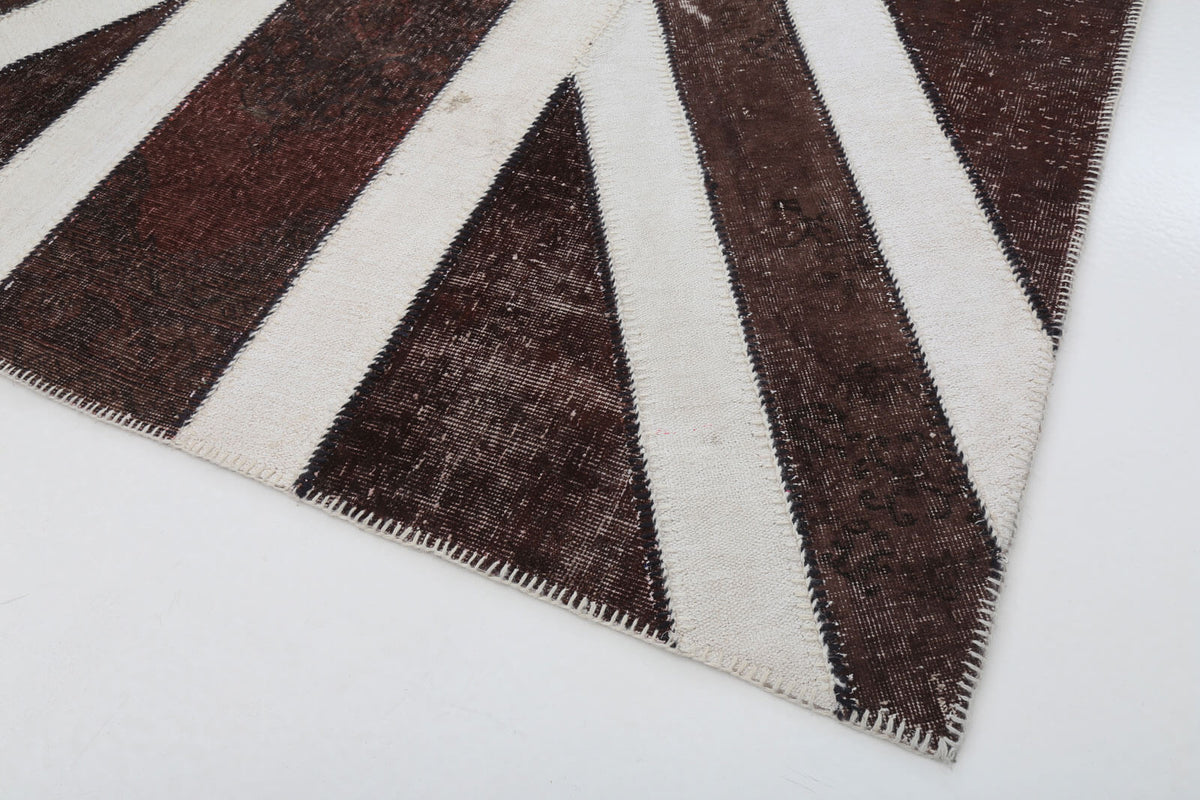 7x10 Uk Flag Patchwork Rug - 22655