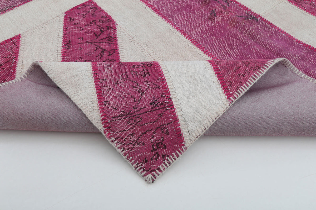 7x10 British Flag Patchwork Rug - 22660