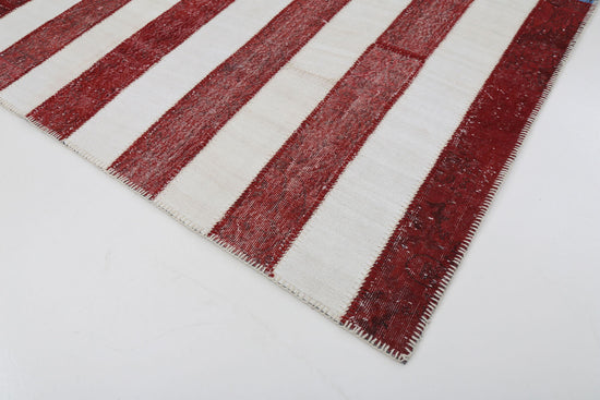 8x10 American Flag Patchwork Rug - 22672