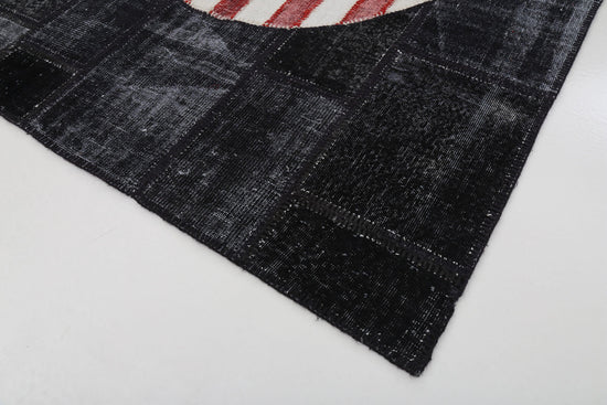 6x8 Usa Flag Patchwork Rug - 22678