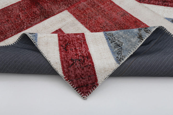 6x8 Uk Flag Patchwork Rug - 22699