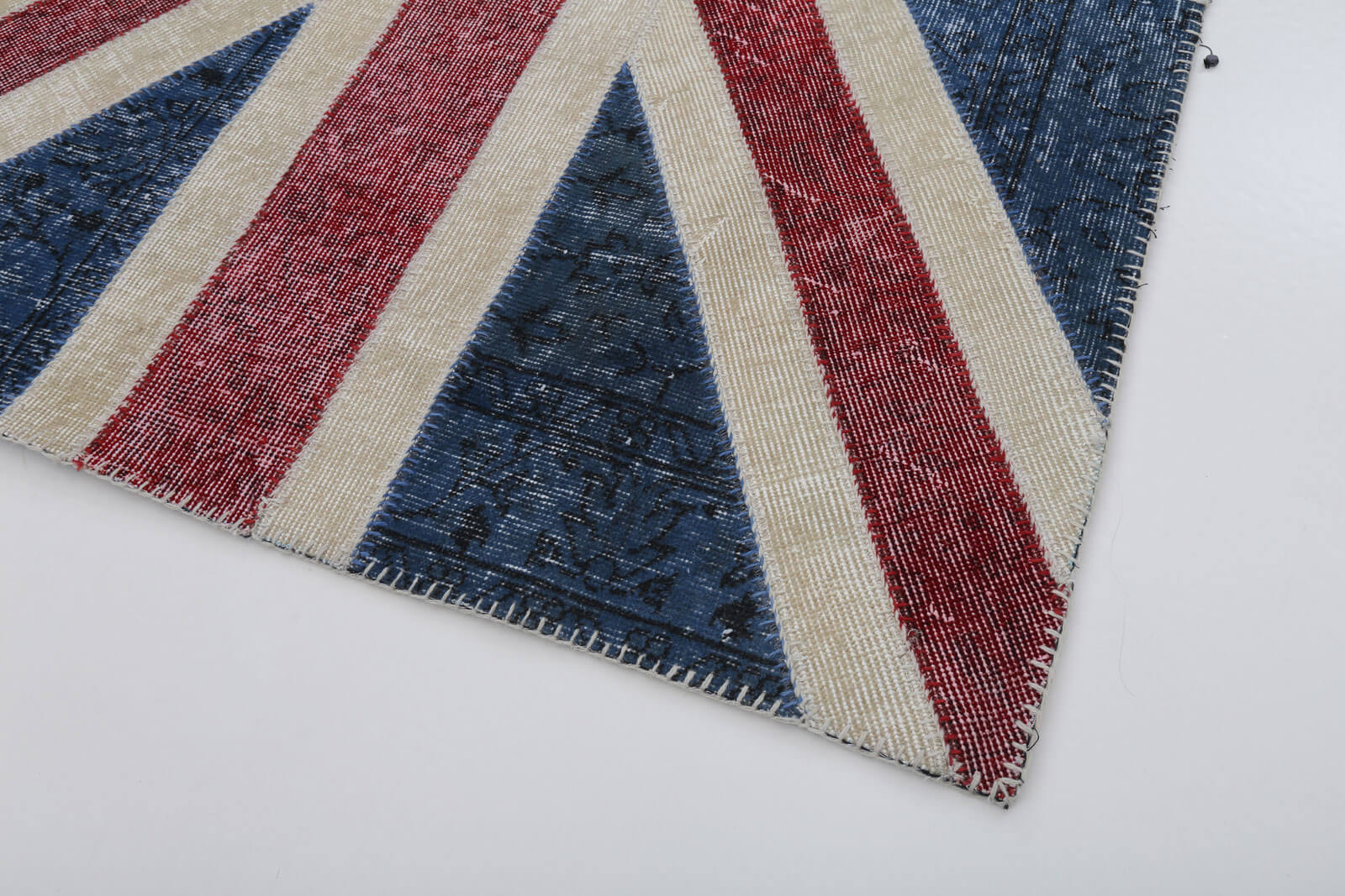 4x6 Uk Flag Patchwork Rug - 22719