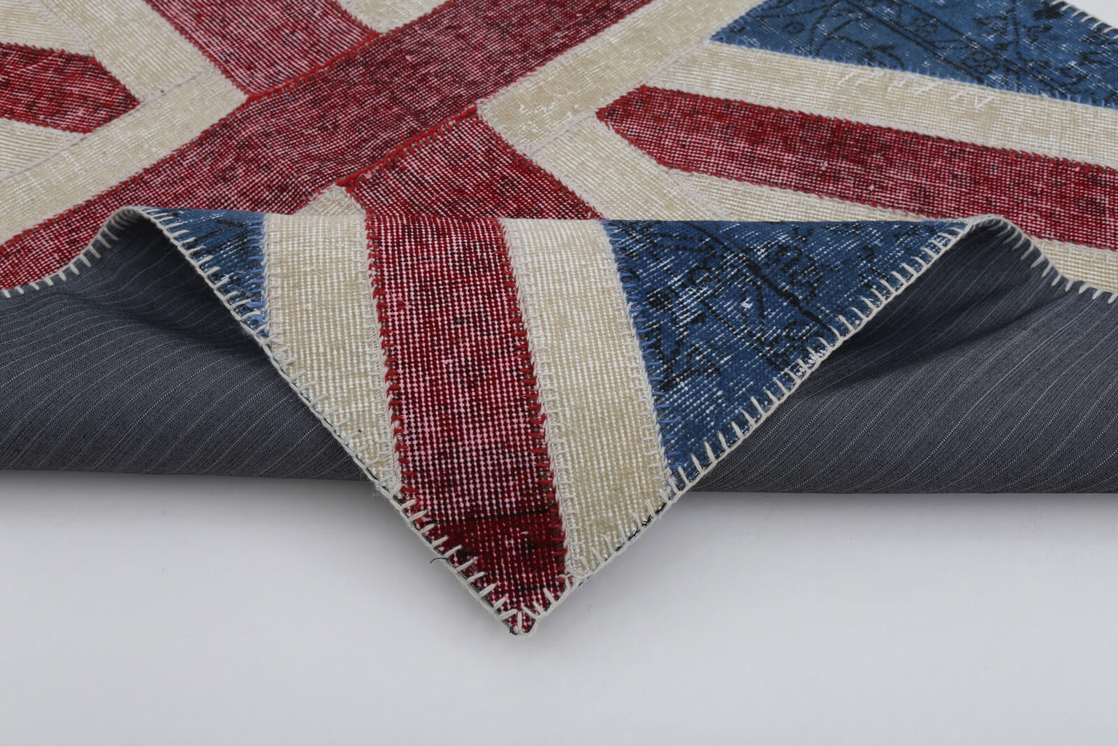 4x6 Uk Flag Patchwork Rug - 22719
