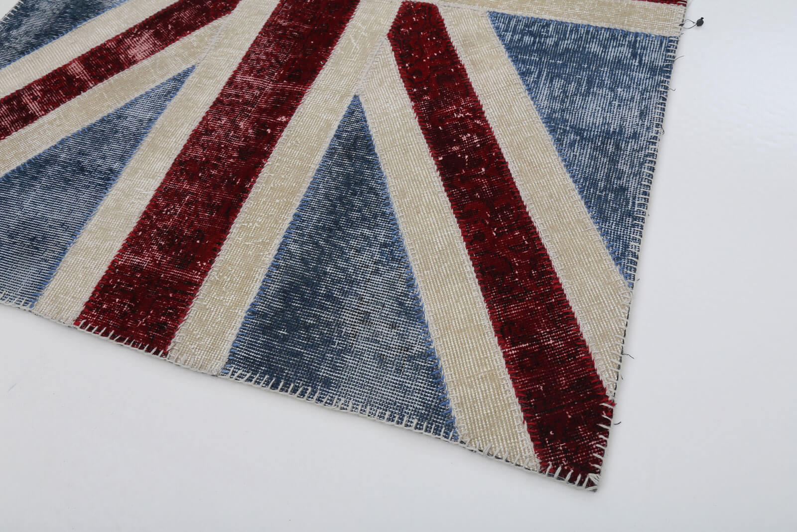 4x6 Uk Flag Patchwork Rug - 22720