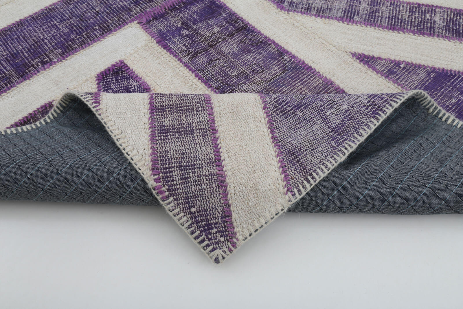 4x7 British Flag Patchwork Rug - 22722