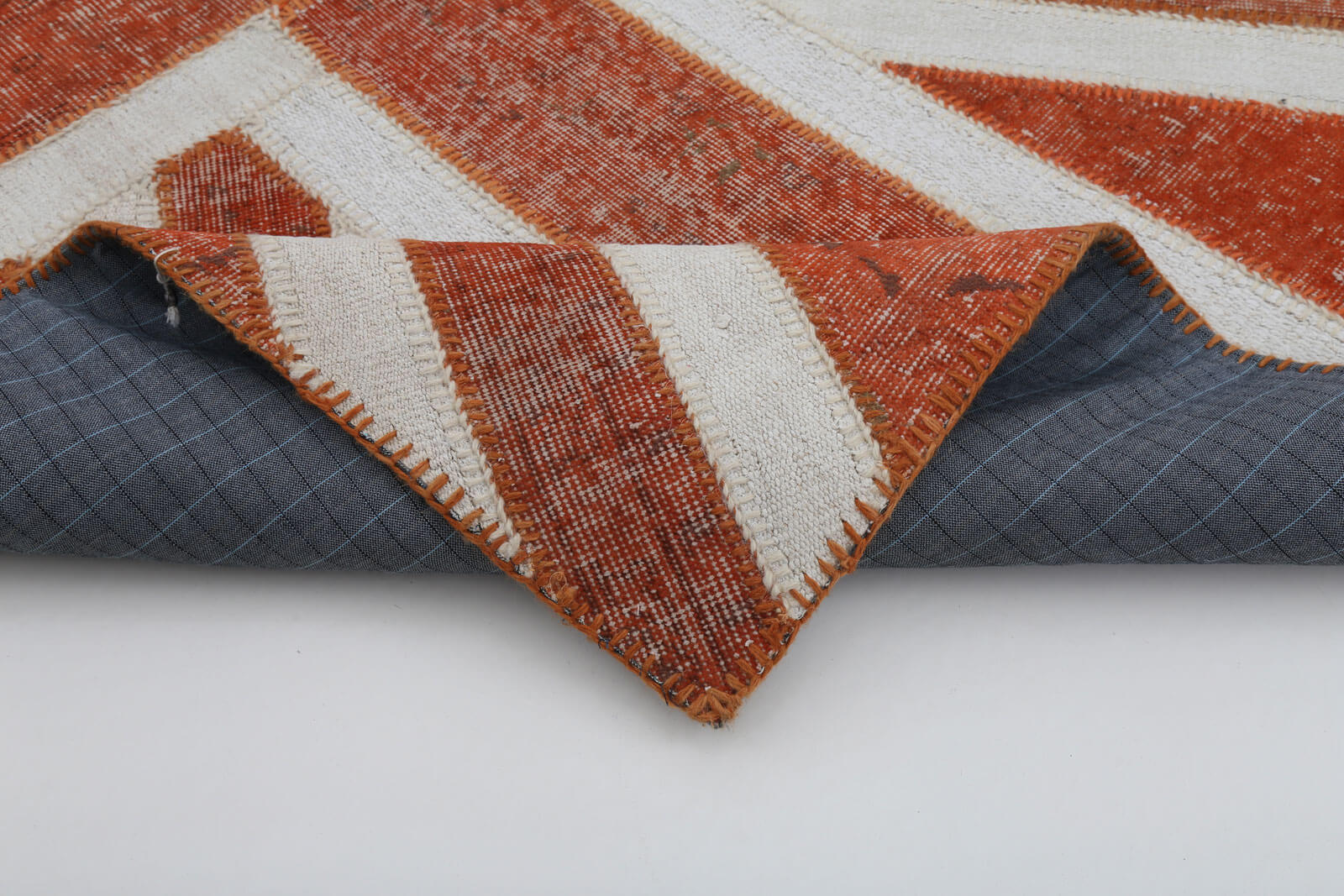 5x7 British Flag Patchwork Rug - 22723