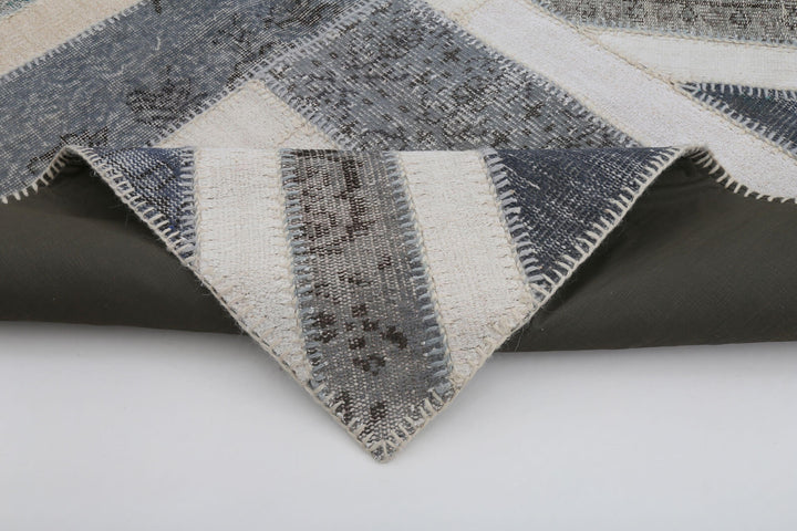 5x6 British Flag Patchwork Rug - 22724