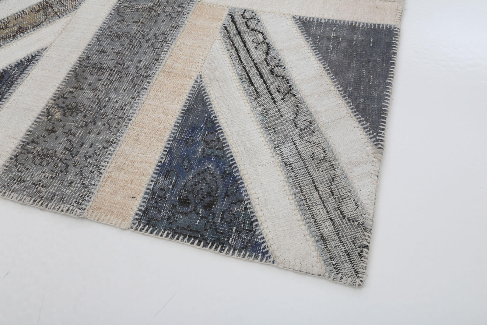 5x6 British Flag Patchwork Rug - 22725