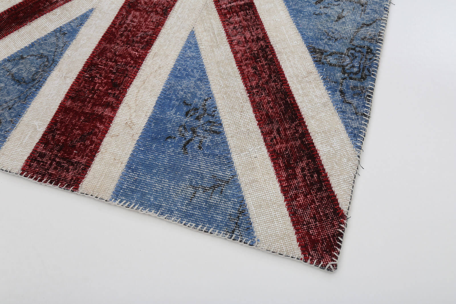 4x6 Uk Flag Patchwork Rug - 22728