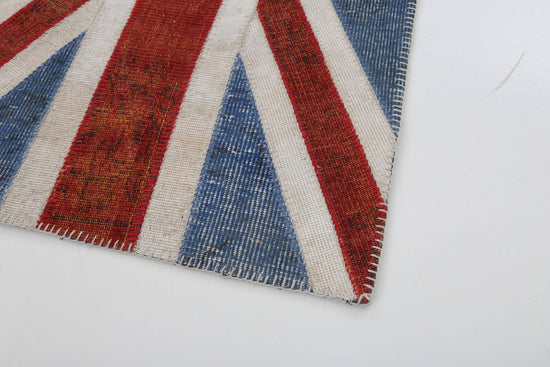 3x5 British Flag Patchwork Rug - 22745