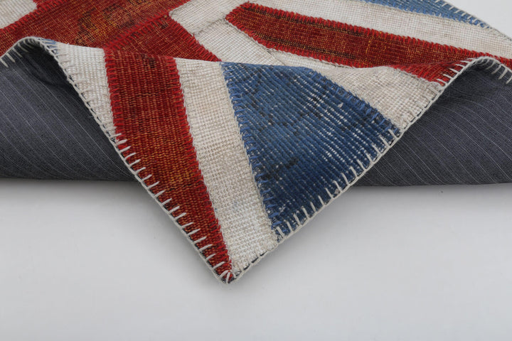 3x5 British Flag Patchwork Rug - 22745