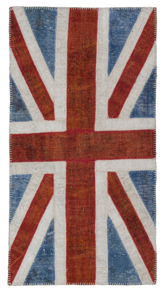 3x5 Uk Flag Patchwork Rug - 22747