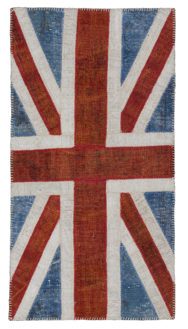 3x5 Uk Flag Patchwork Rug - 22747