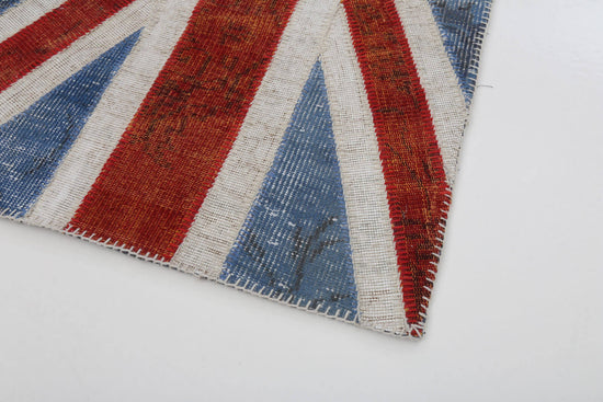 3x5 Uk Flag Patchwork Rug - 22747
