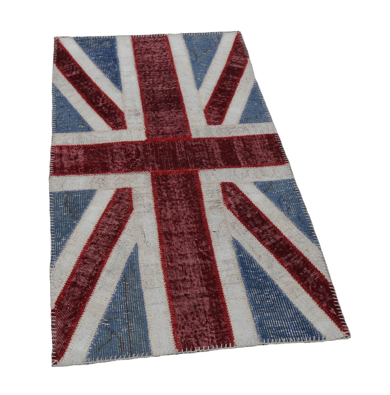 3x5 British Flag Patchwork Rug - 22748