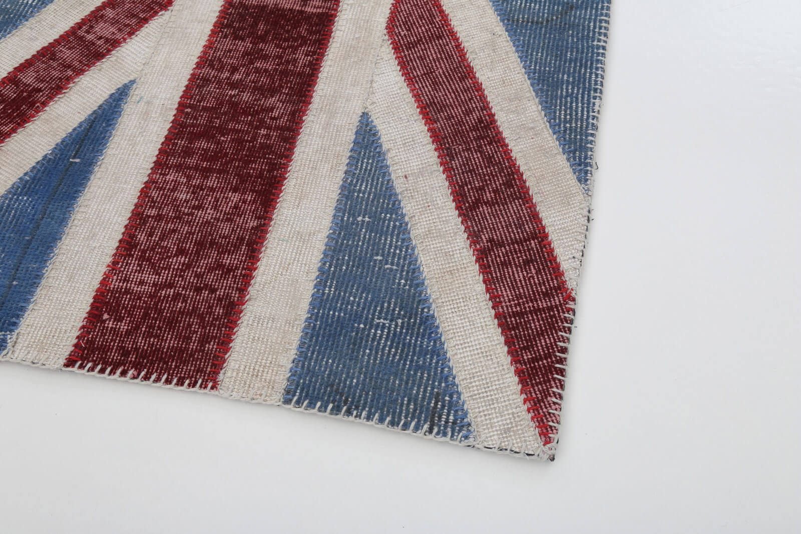 3x5 British Flag Patchwork Rug - 22749