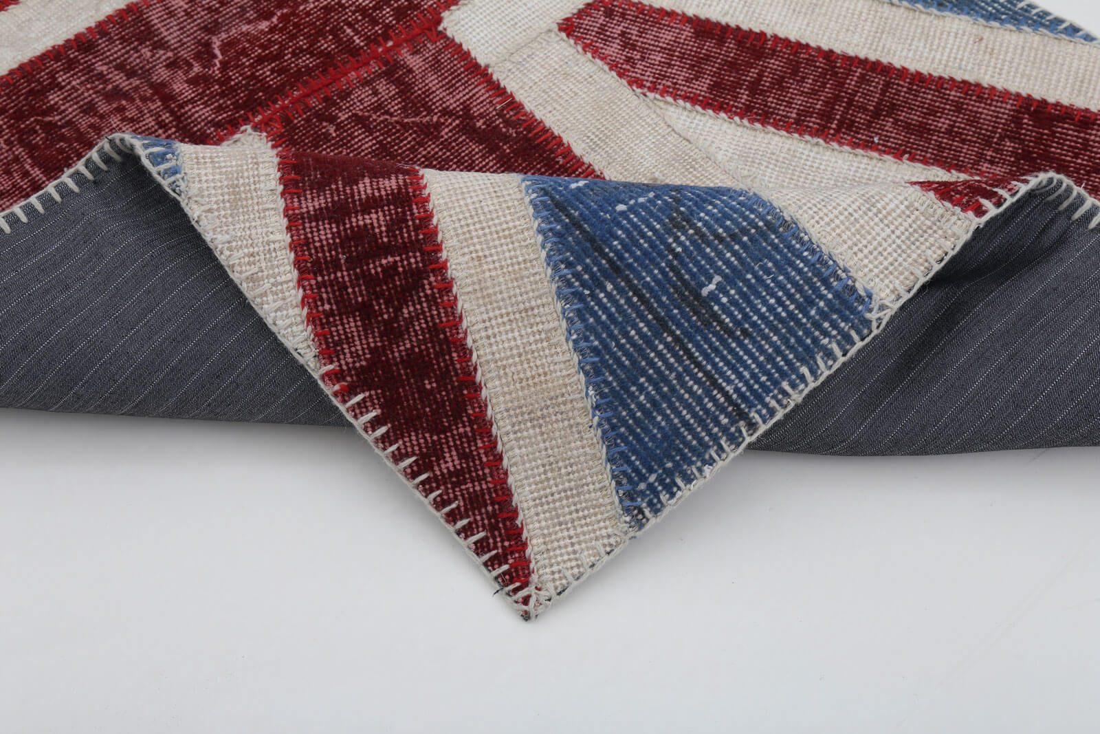 3x5 British Flag Patchwork Rug - 22749