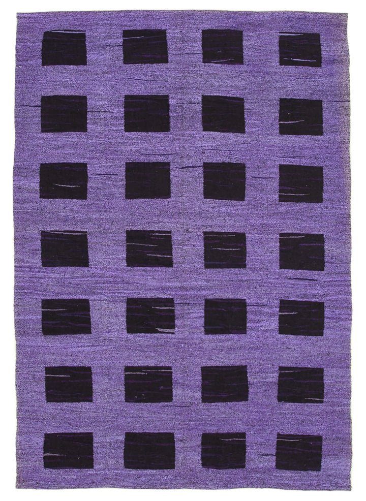 7x10 Purple Contemporary Area Rug - 22755