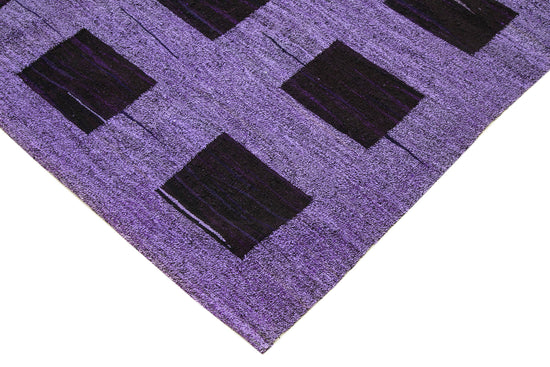 7x10 Purple Contemporary Area Rug - 22755