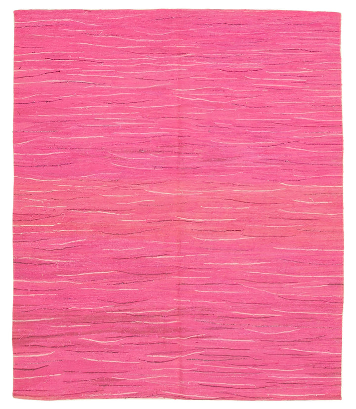 7x8 Pink Contemporary Area Rug - 22756