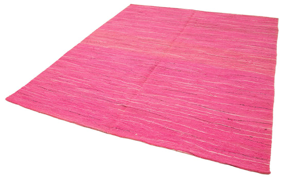 7x8 Pink Contemporary Area Rug - 22756