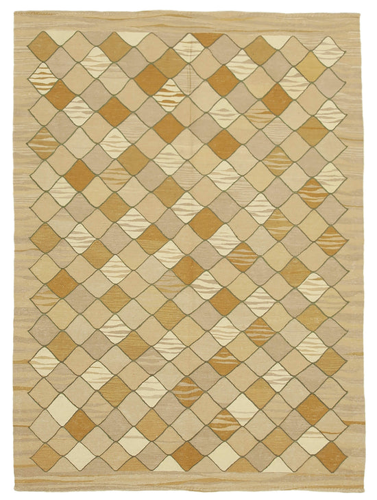 6x8 Brown Contemporary Area Rug - 22760