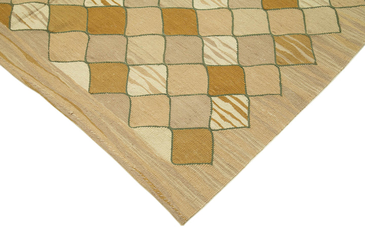 6x8 Brown Contemporary Area Rug - 22760
