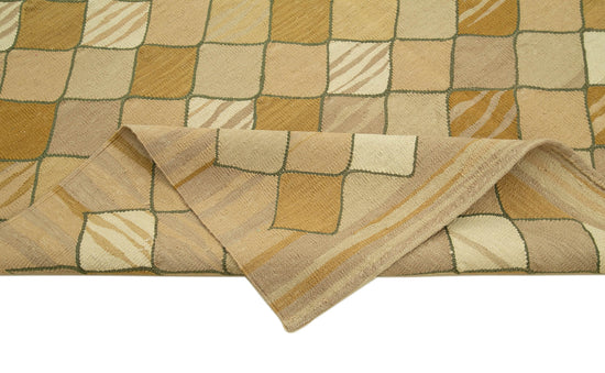 6x8 Brown Contemporary Area Rug - 22760