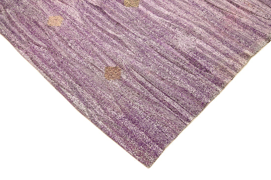 6x9 Purple Contemporary Area Rug - 22761