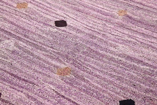 6x9 Purple Contemporary Area Rug - 22761