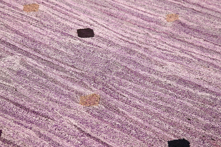 6x9 Purple Contemporary Area Rug - 22761