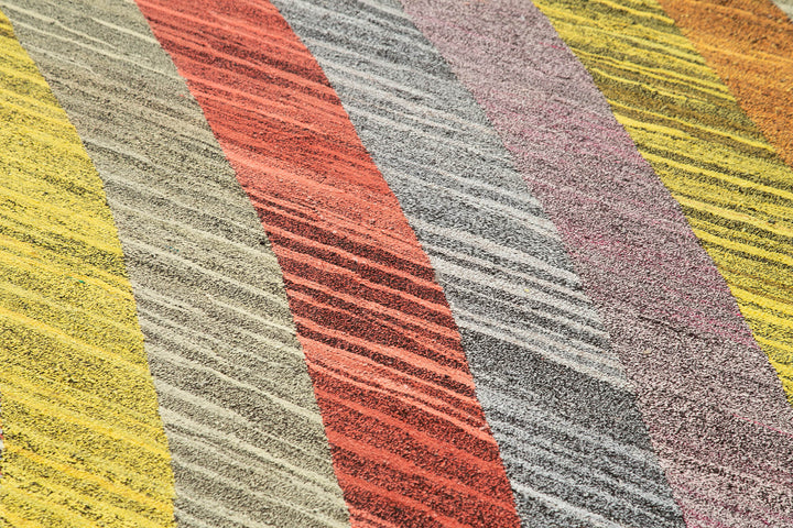 7x10 Multicolor Contemporary Area Rug - 22772