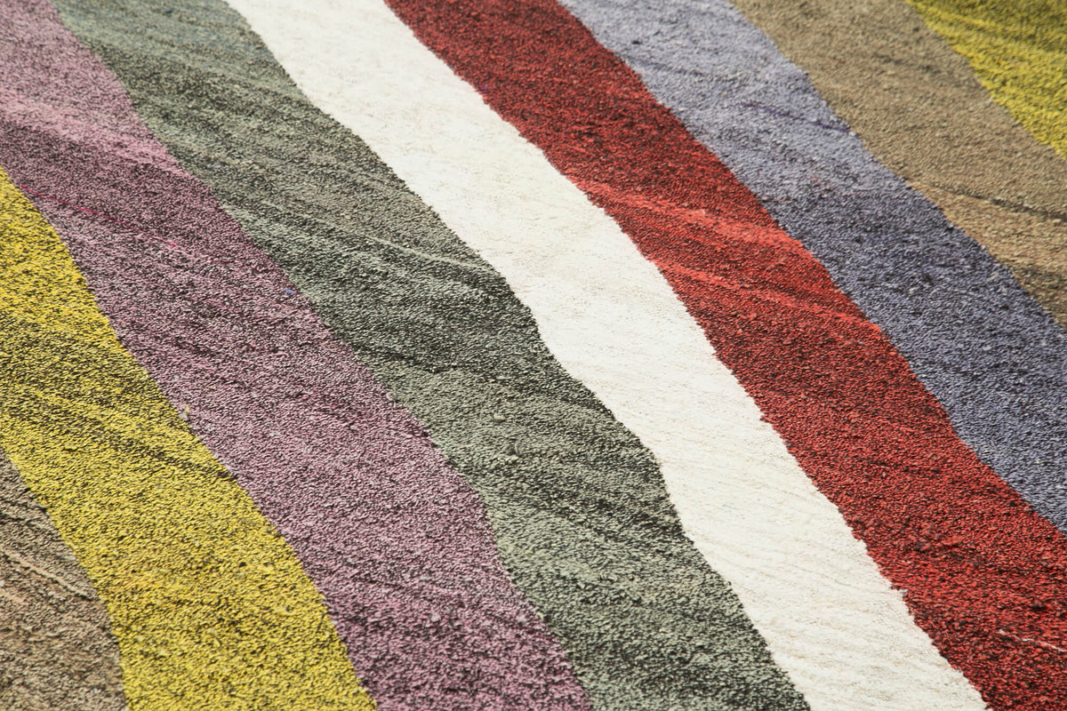 7x10 Multicolor Contemporary Area Rug - 22774