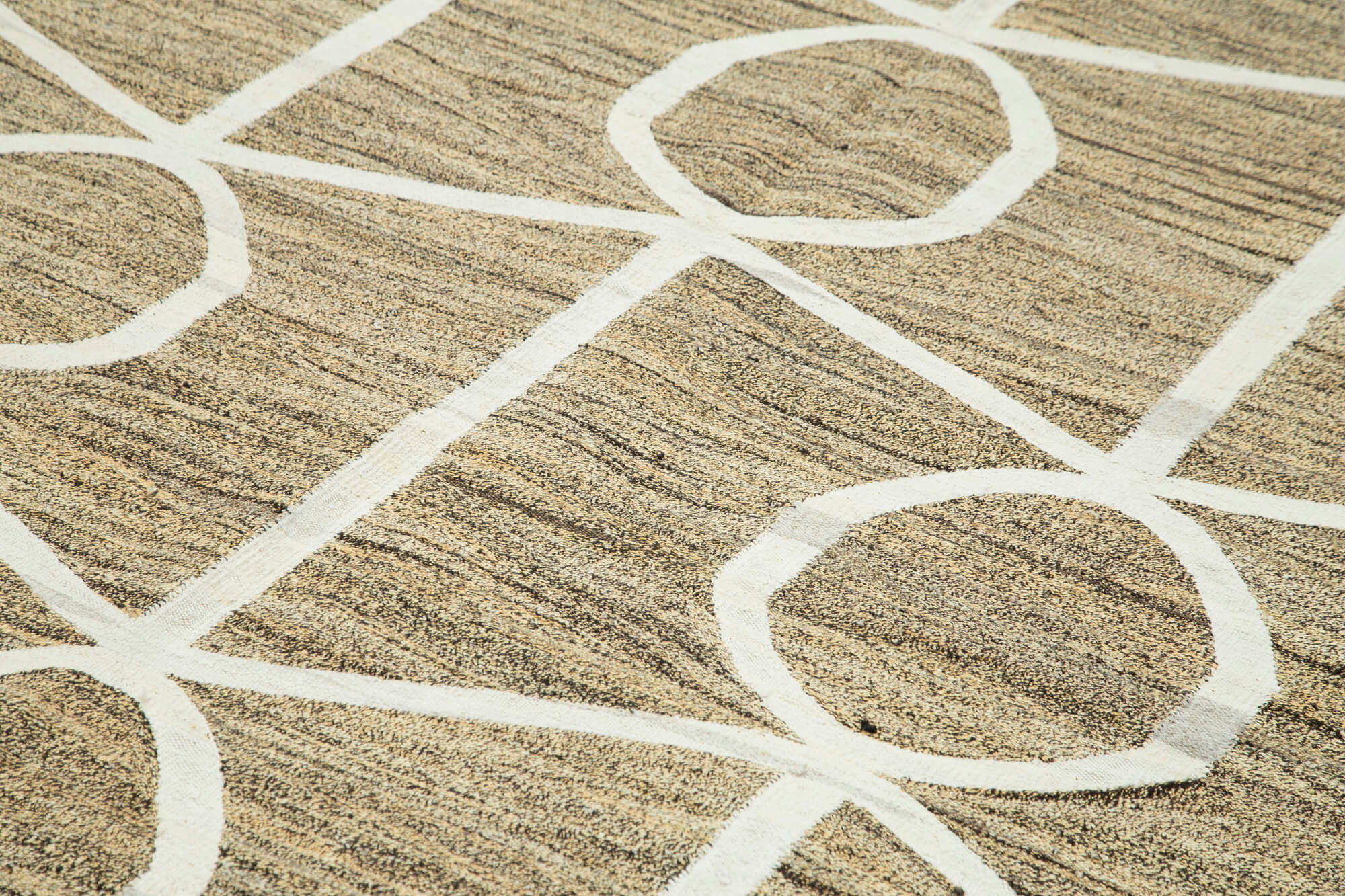 8x10 Beige Contemporary Area Rug - 22778