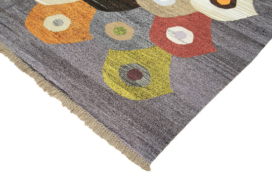 8x10 Purple Contemporary Area Rug - 22797